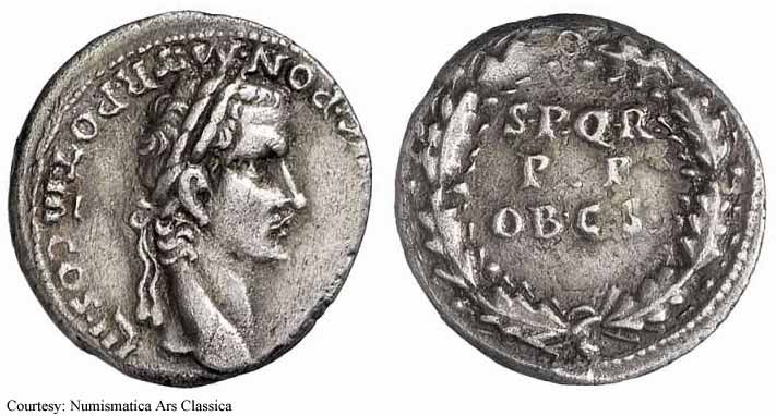 монета Древнего Рима