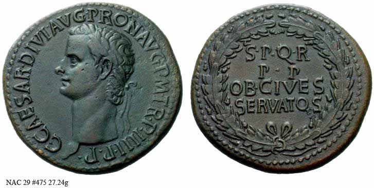 монета Древнего Рима