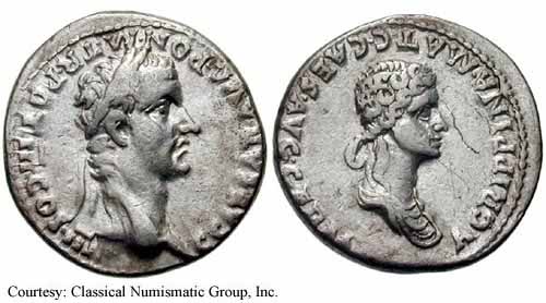 монета Древнего Рима