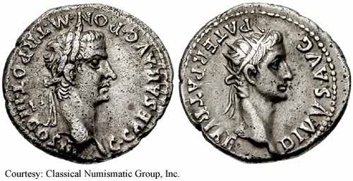 монета Древнего Рима