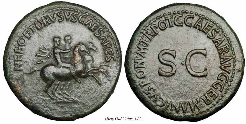 монета Древнего Рима