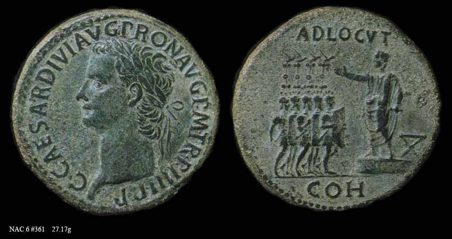 монета Древнего Рима