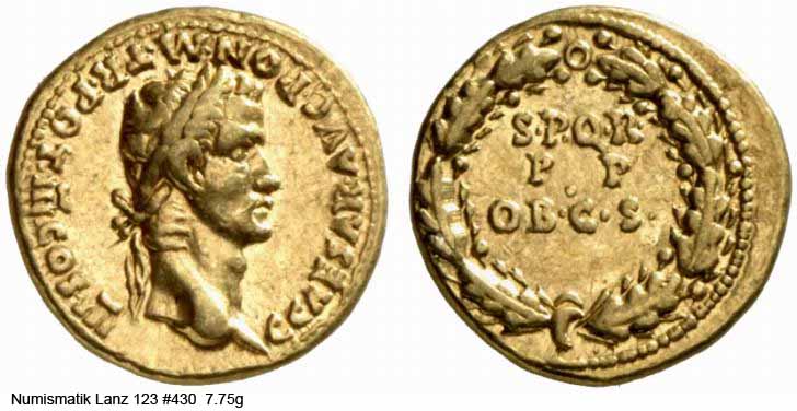 монета Древнего Рима