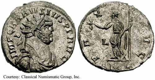 монета Древнего Рима