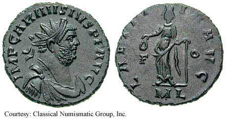 монета Древнего Рима