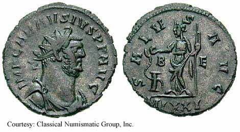 монета Древнего Рима