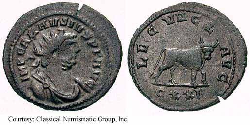 монета Древнего Рима