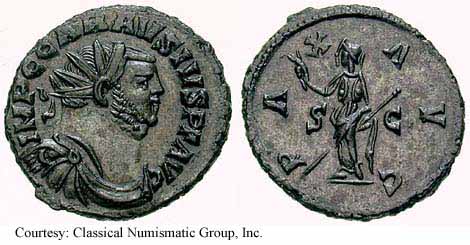 монета Древнего Рима