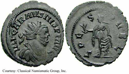 монета Древнего Рима