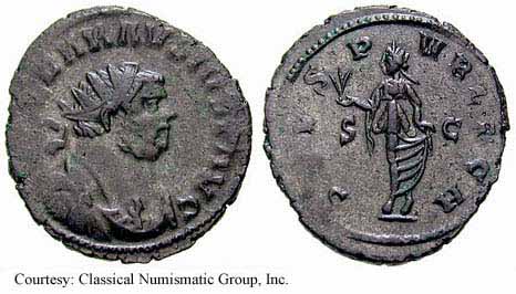 монета Древнего Рима