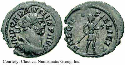 монета Древнего Рима