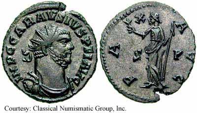 монета Древнего Рима