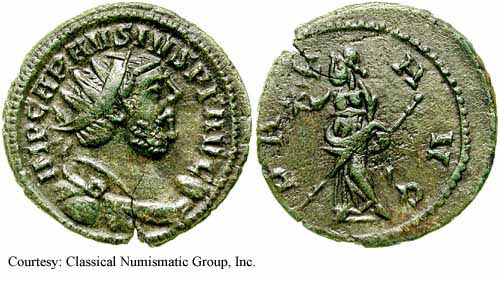 монета Древнего Рима