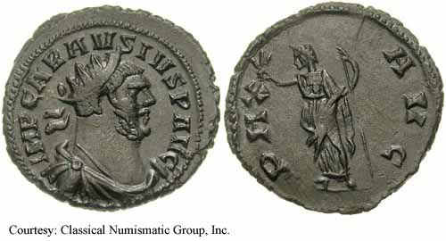 монета Древнего Рима