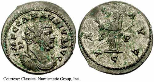 монета Древнего Рима