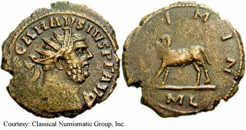 монета Древнего Рима