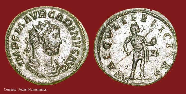 монета Древнего Рима