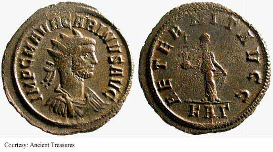 монета Древнего Рима