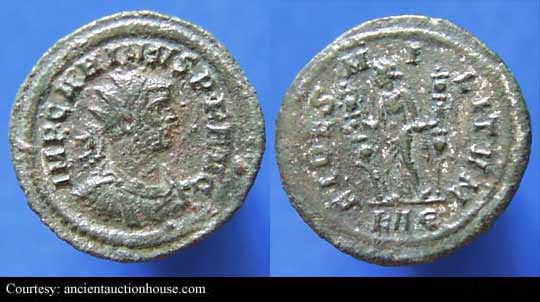 монета Древнего Рима