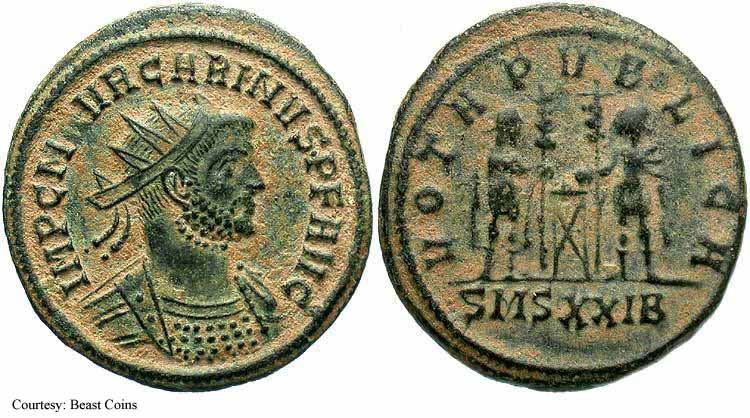 монета Древнего Рима