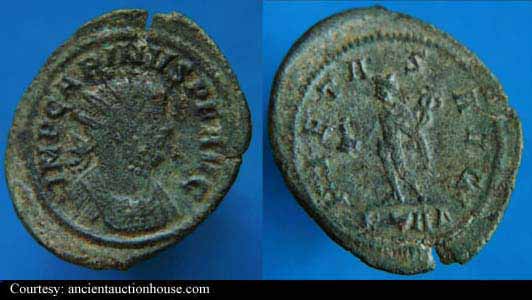 монета Древнего Рима