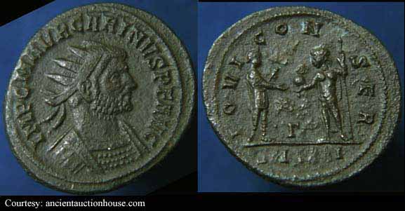 монета Древнего Рима