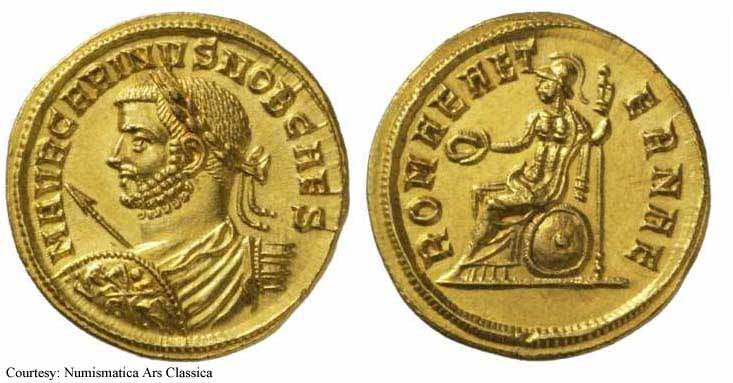 монета Древнего Рима