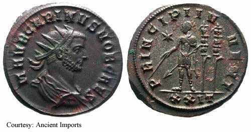 монета Древнего Рима