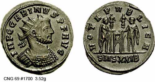 монета Древнего Рима