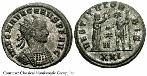 монета Древнего Рима