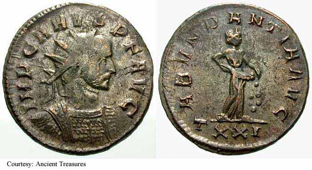 монета Древнего Рима