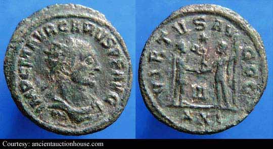 монета Древнего Рима