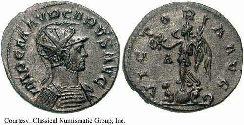 монета Древнего Рима