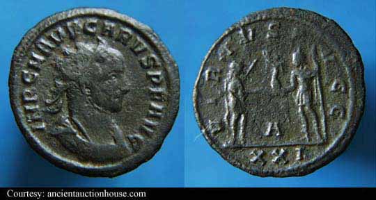 монета Древнего Рима