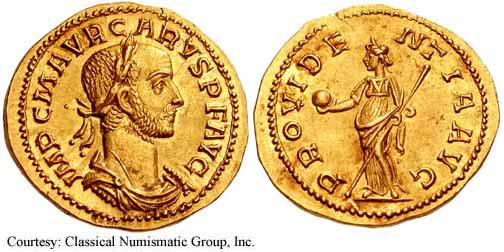 монета Древнего Рима