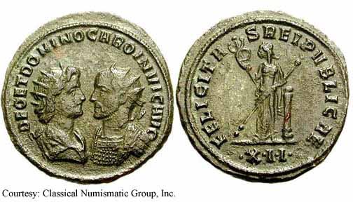 монета Древнего Рима