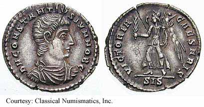 монета Древнего Рима