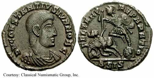 монета Древнего Рима