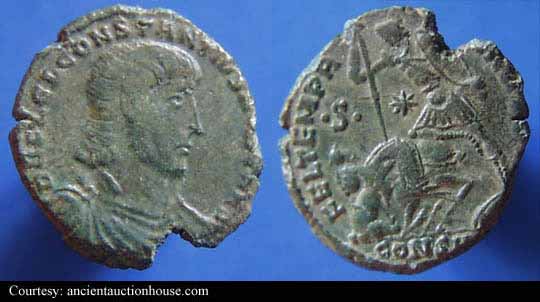 монета Древнего Рима