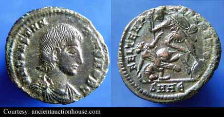 монета Древнего Рима