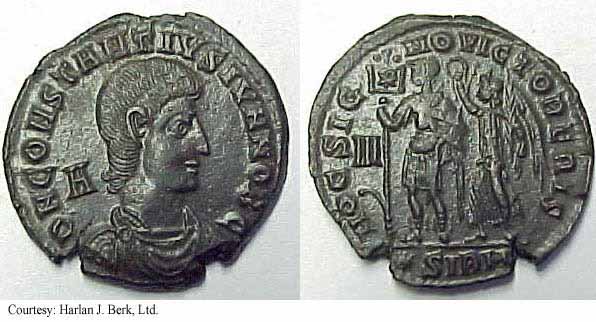 монета Древнего Рима