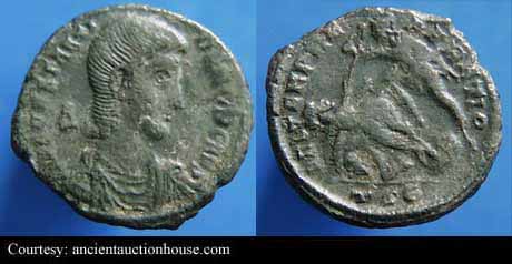 монета Древнего Рима