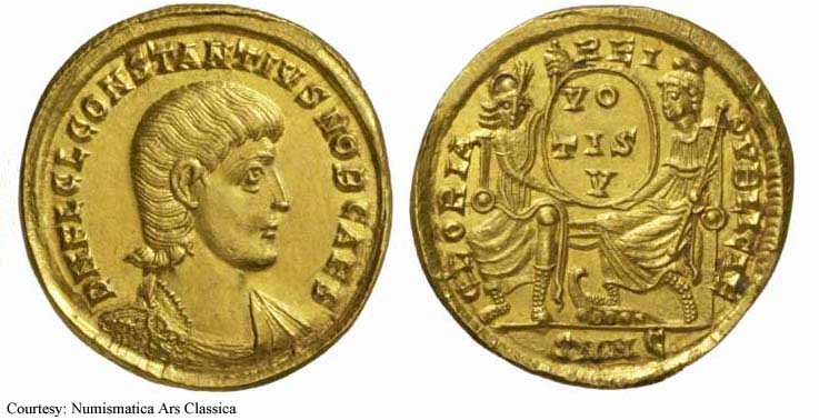 монета Древнего Рима