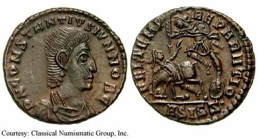 монета Древнего Рима