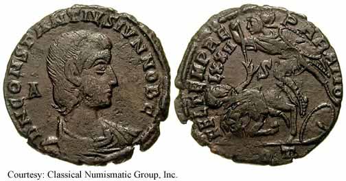 монета Древнего Рима