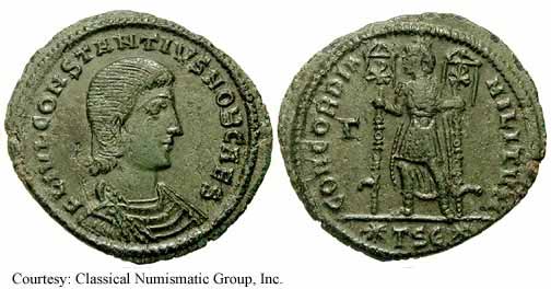 монета Древнего Рима