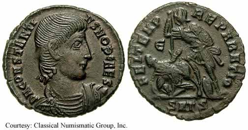 монета Древнего Рима