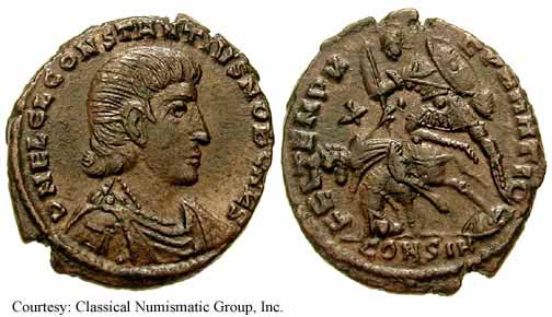 монета Древнего Рима