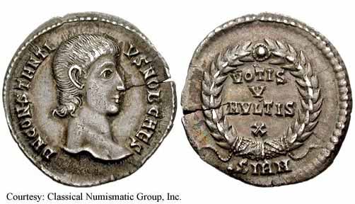 монета Древнего Рима