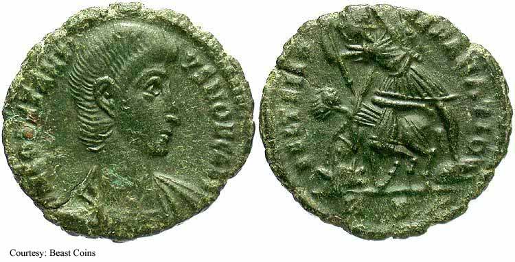 монета Древнего Рима